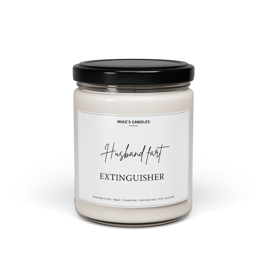 Husband Fart - Scented Soy Candle, 9oz